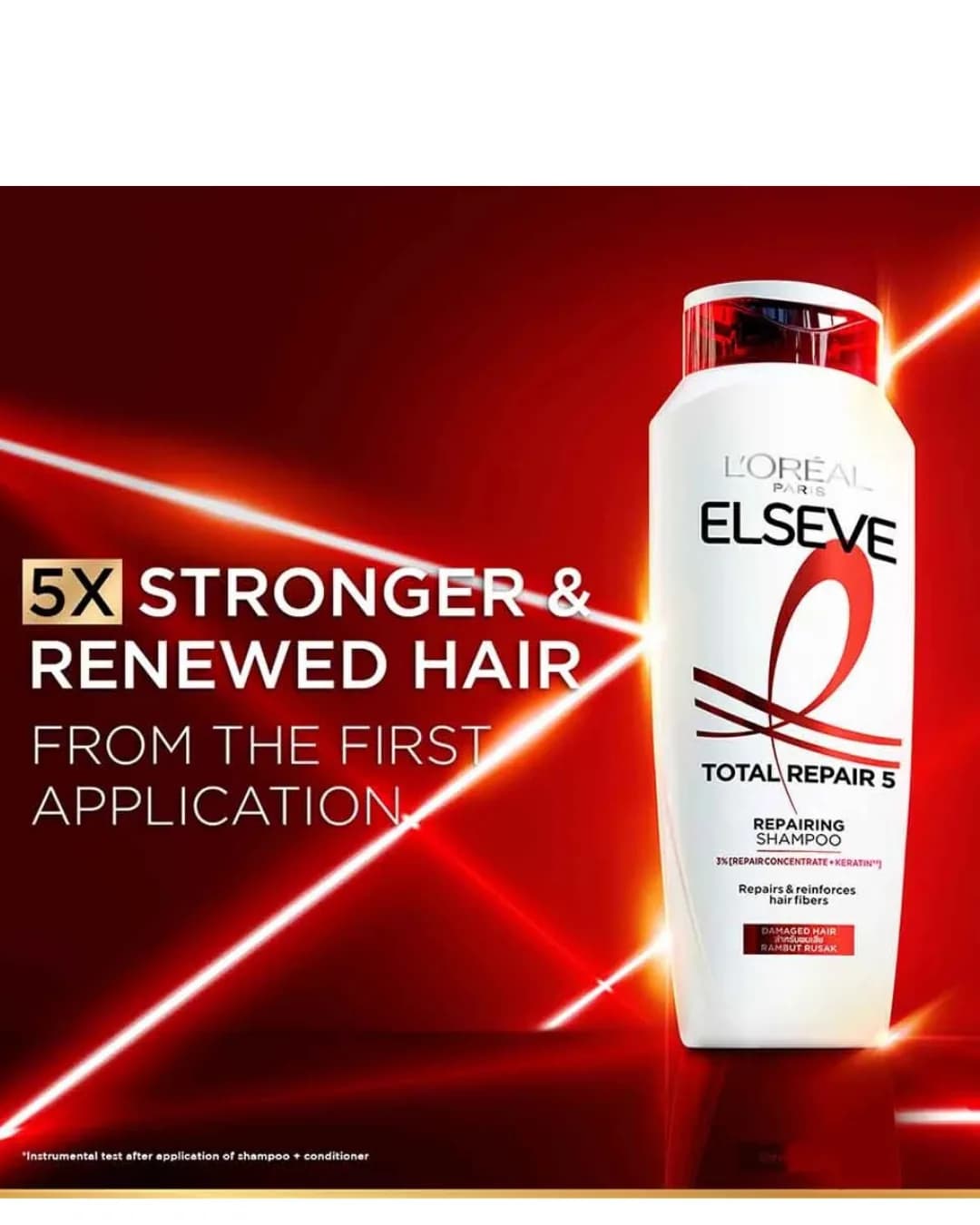 L'Oréal Paris elseve Total Repair 5 Shampoo 280 ML — photo 4